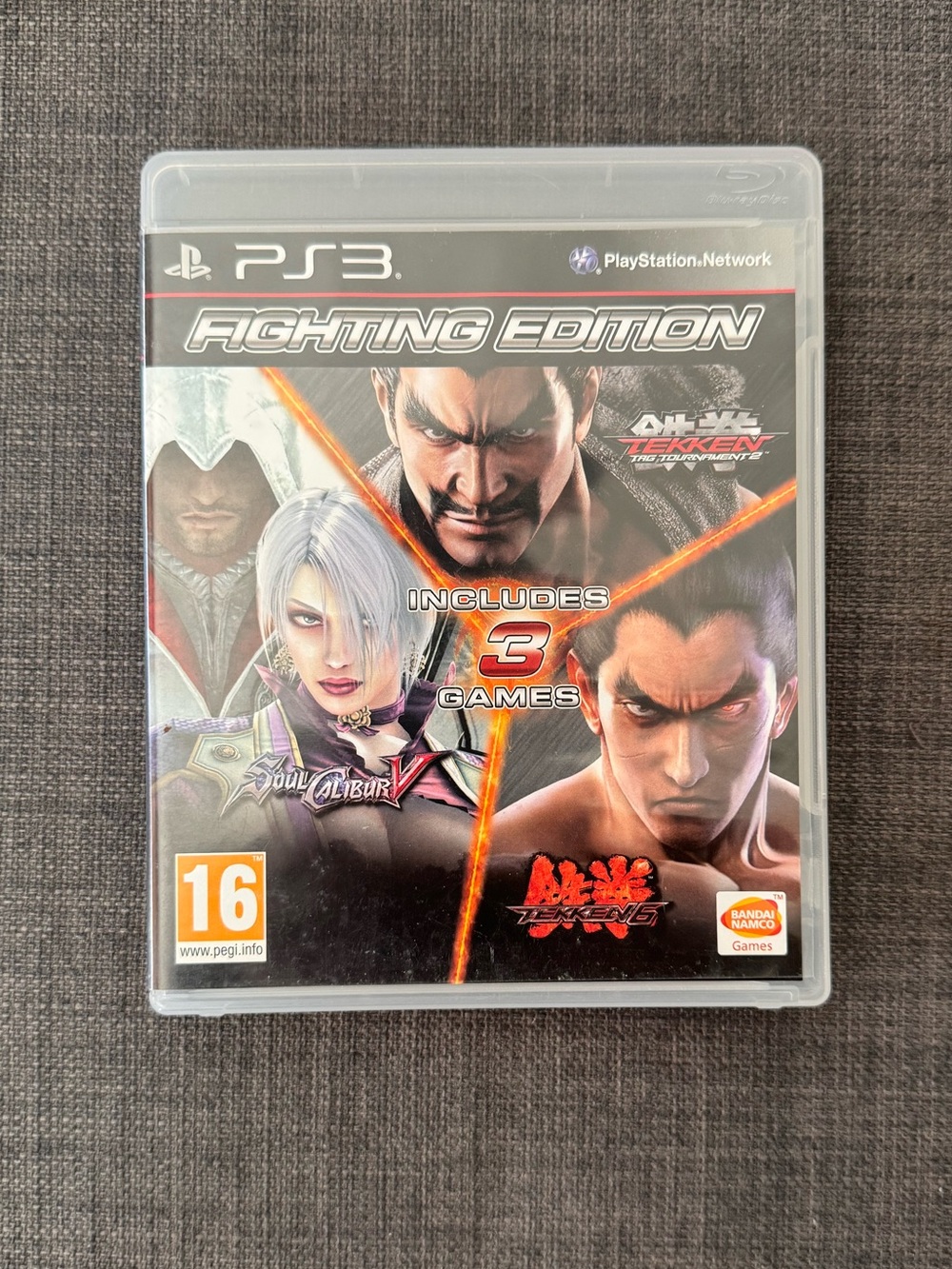 Fighting Edition Sony Playstation 3 PS3 Game Complete (SoulCalibur V, Tekken)